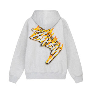 BURNING STOCK ZIP HOODIE