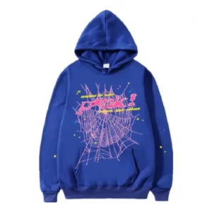 Blue Sp5der Hoodie