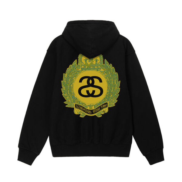 CROWN WREATH HOODIE-BLACK