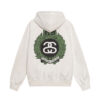 CROWN WREATH HOODIE-WHITE