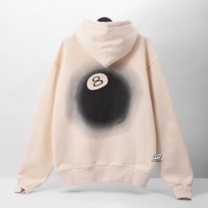 STUSSY 8 BALL FADE HOODIE – PUTTY