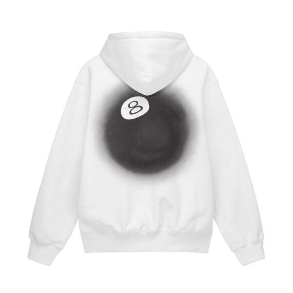 STUSSY BASIC 8 BALL FADE HOODIE