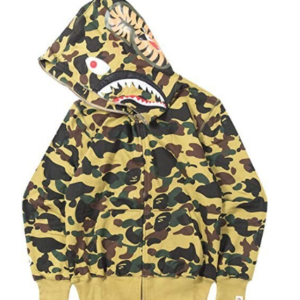 Bape Camo Hoodie Men Women