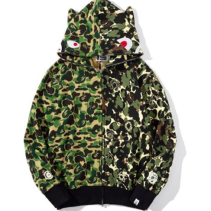 Green Bape Camo Hoodie