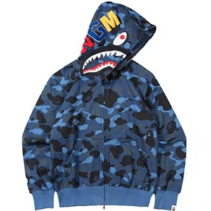 Blue Bape Hoodie