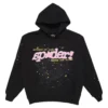 Spider-Pink-Hoodie-Black