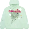 Sp5der SP5 Mint Hoodie Men’s