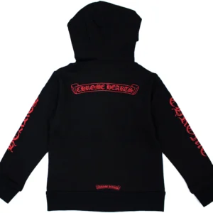 Chrome Hearts Kids Scroll Logo Hoodie