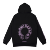 Chrome Hearts Horseshoe Floral Cross Sleeve Hoodie