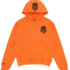 Orange Chrome Hearts Hoodie